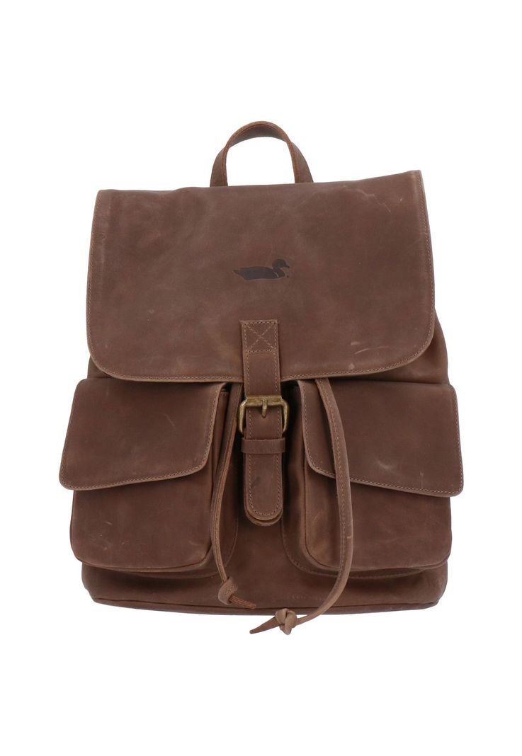 Mochila Cuero Mujer Rfcd RKF Backpack Café-0