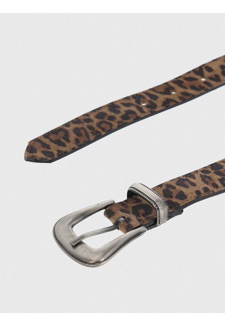 Cinturon Cuero Mujer Vedrana Café Hush Puppies