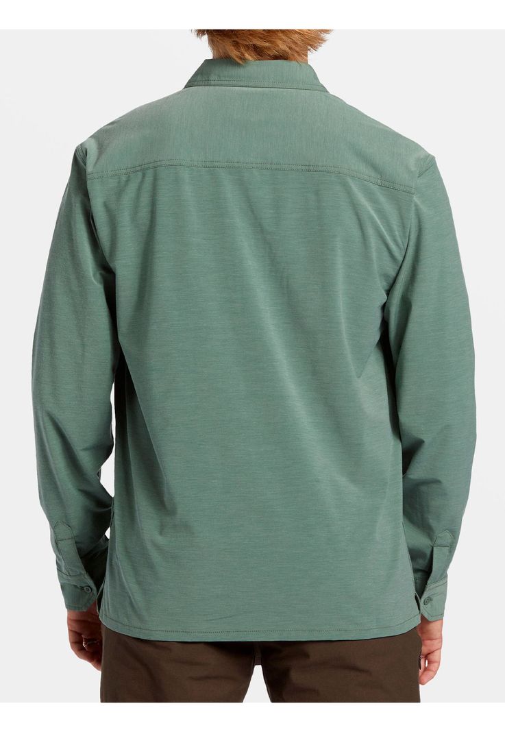Camisa Hombre Surftrek Verde A/Div-4