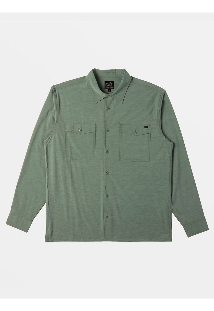 Camisa Hombre Surftrek Verde A/Div-5
