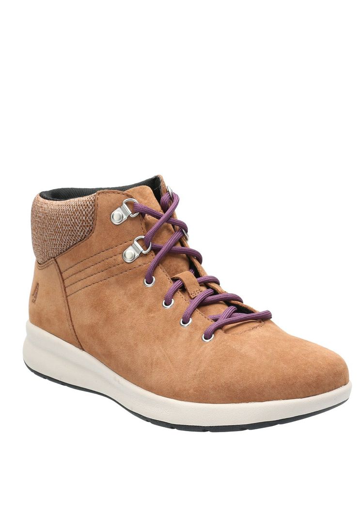 Botin Cuero Mujer Spinal Lace Boot Café-0