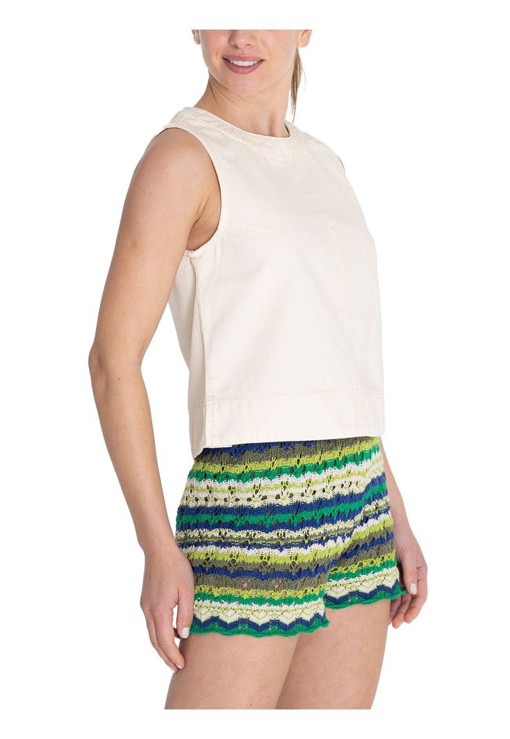 Blusa Algodón Orgánico Crema Lee Mujer -5