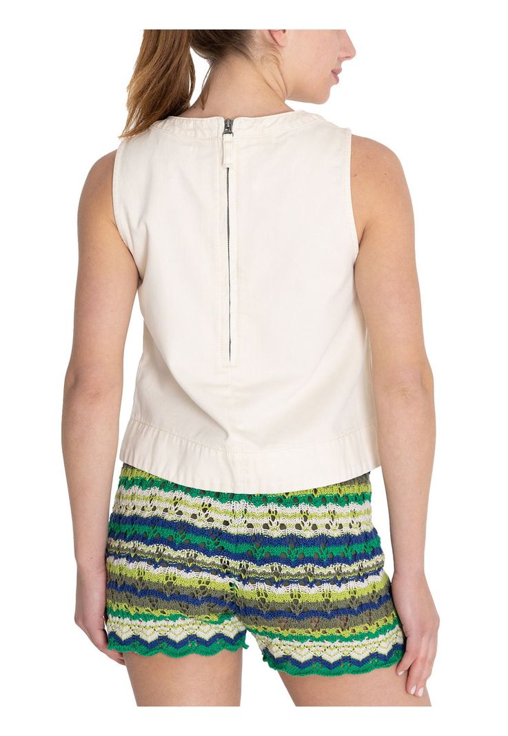 Blusa Algodón Orgánico Crema Lee Mujer -6