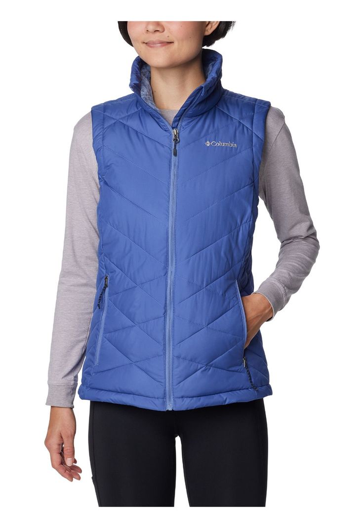 Parka Sin Mangas Mujer Heavenly Vest Azul-0