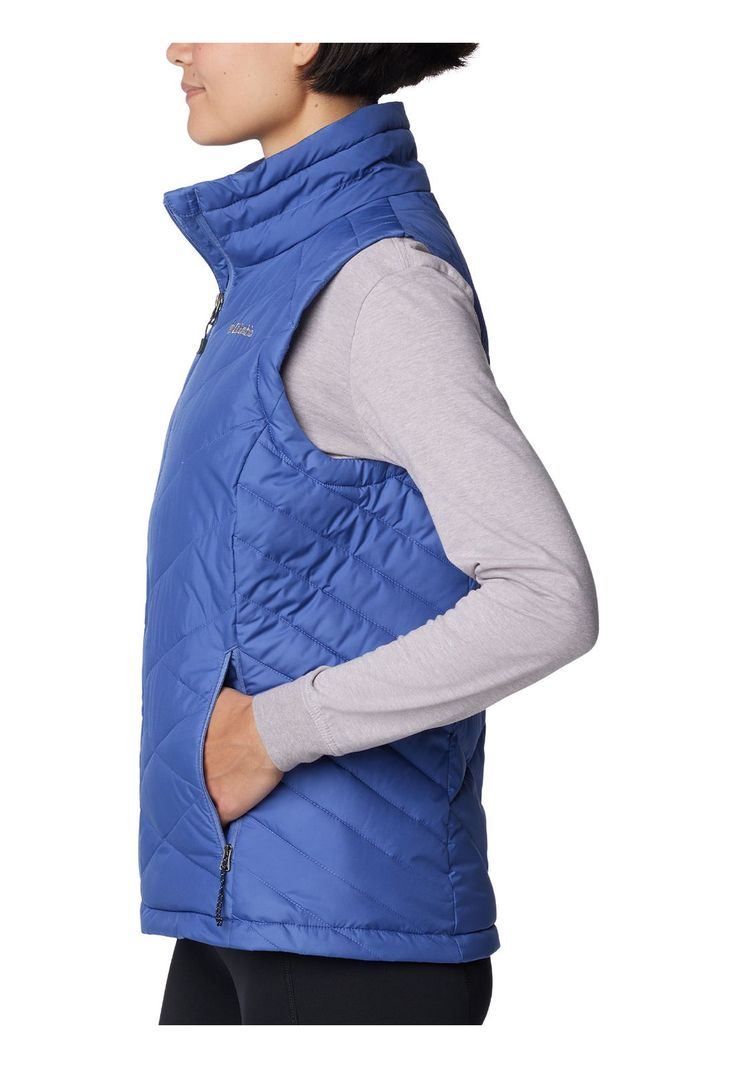Parka Sin Mangas Mujer Heavenly Vest Azul-1