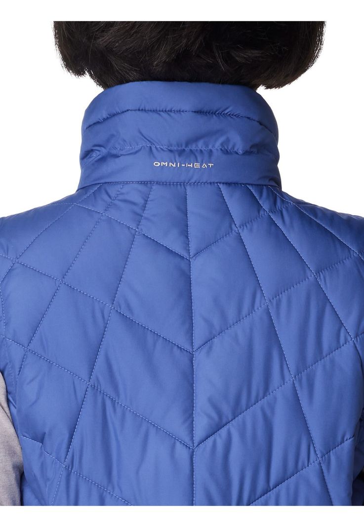 Parka Sin Mangas Mujer Heavenly Vest Azul-5