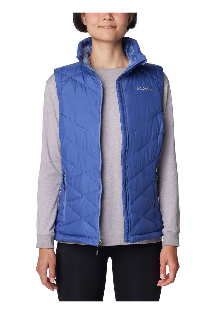 Parka Sin Mangas Mujer Heavenly Vest Azul-6
