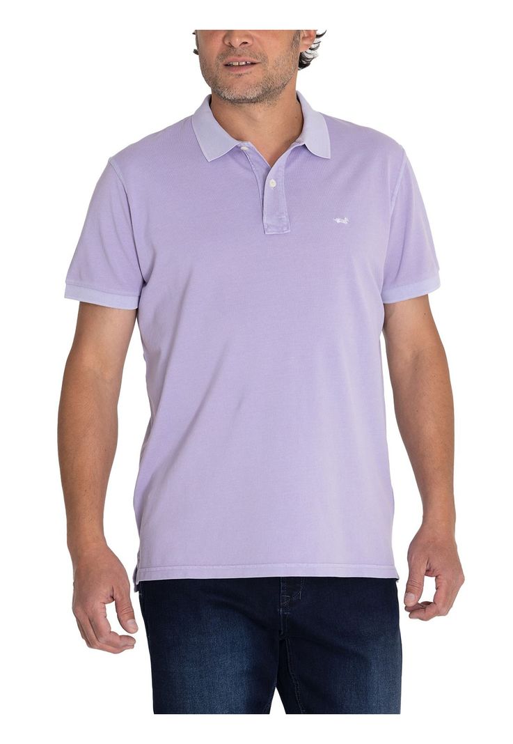 Polera Algodón Orgánico Lila Piquepro Hombre -4