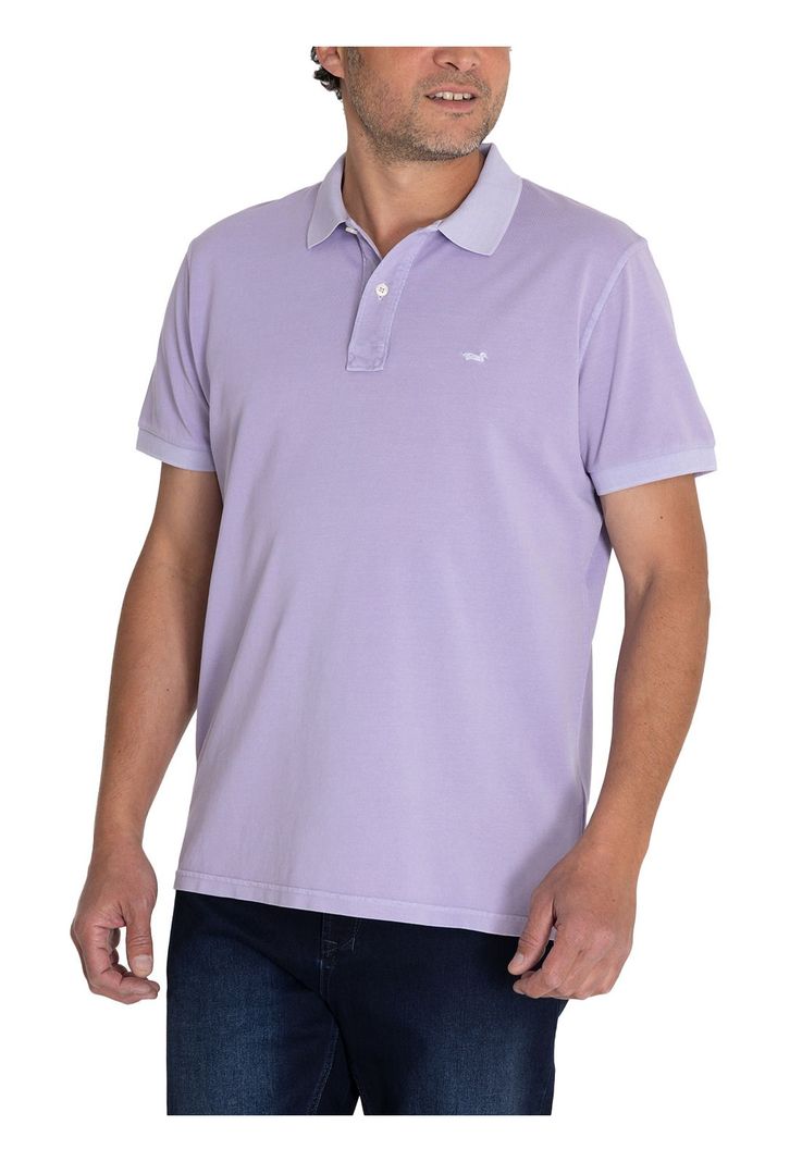 Polera Algodón Orgánico Lila Piquepro Hombre -6