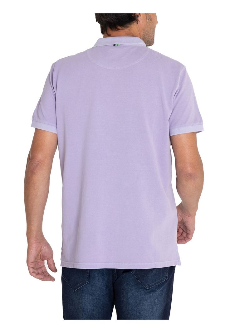 Polera Algodón Orgánico Lila Piquepro Hombre -7