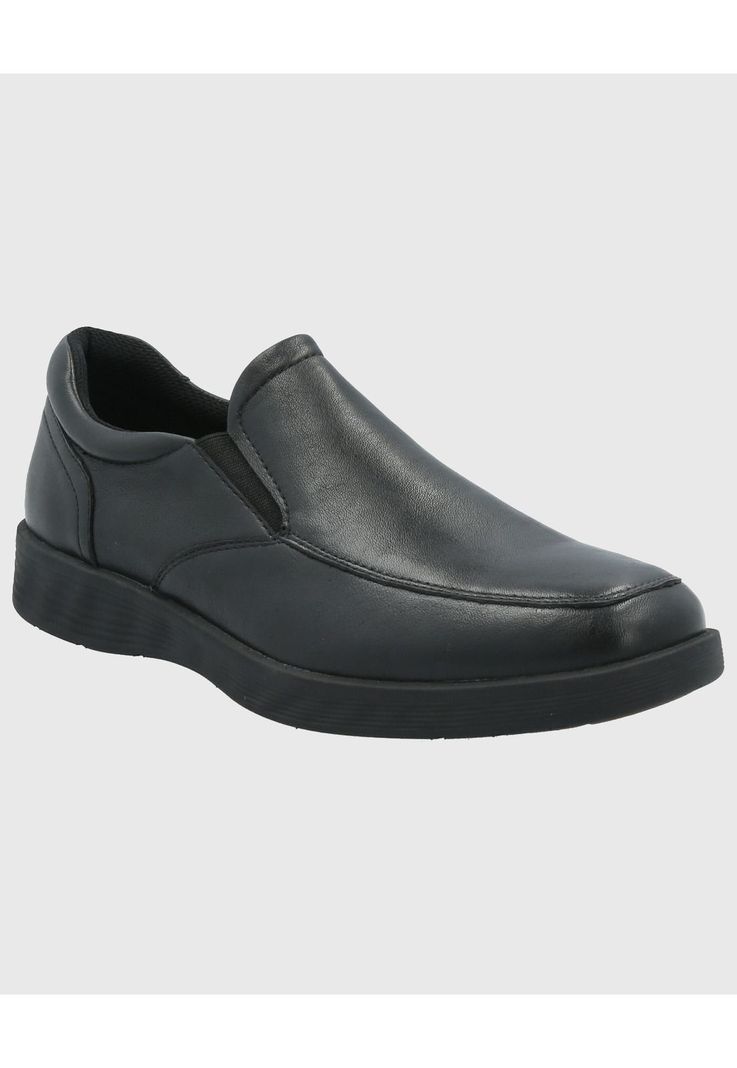 Slip On Cuero Hombre Spinal Urban Negro-0