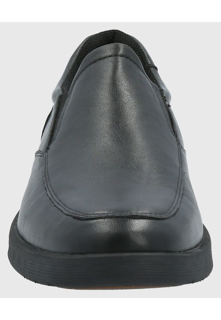 Slip On Cuero Hombre Spinal Urban Negro-3