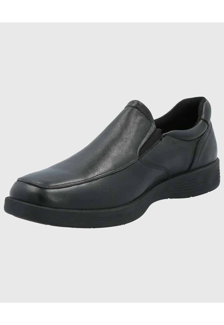 Slip On Cuero Hombre Spinal Urban Negro-4