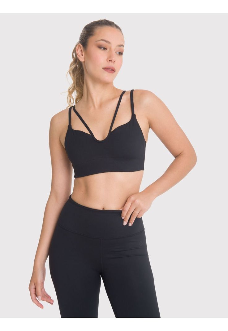 Peto deportivo Mujer Shelly Negro -0