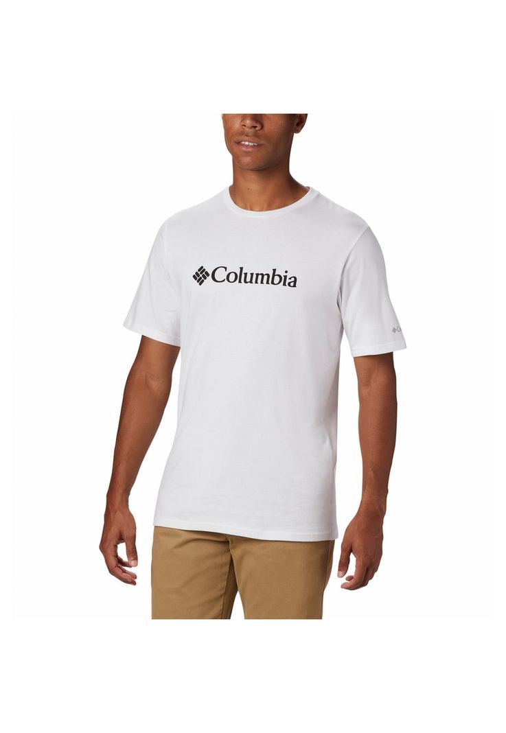Polera Hombre Csc Basic Logo Blanco-0