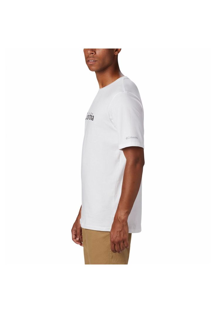 Polera Hombre Csc Basic Logo Blanco-1