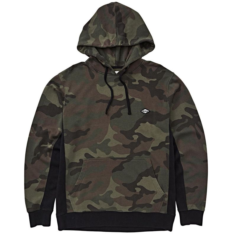 Poleron Hombre Wave Washed Pullover Verde