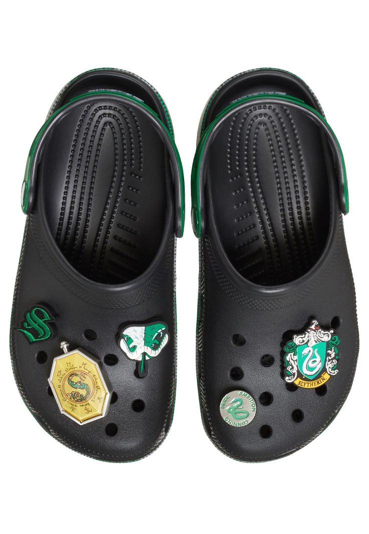 Zueco Mujer Slytherin Cls Clog Negro-4