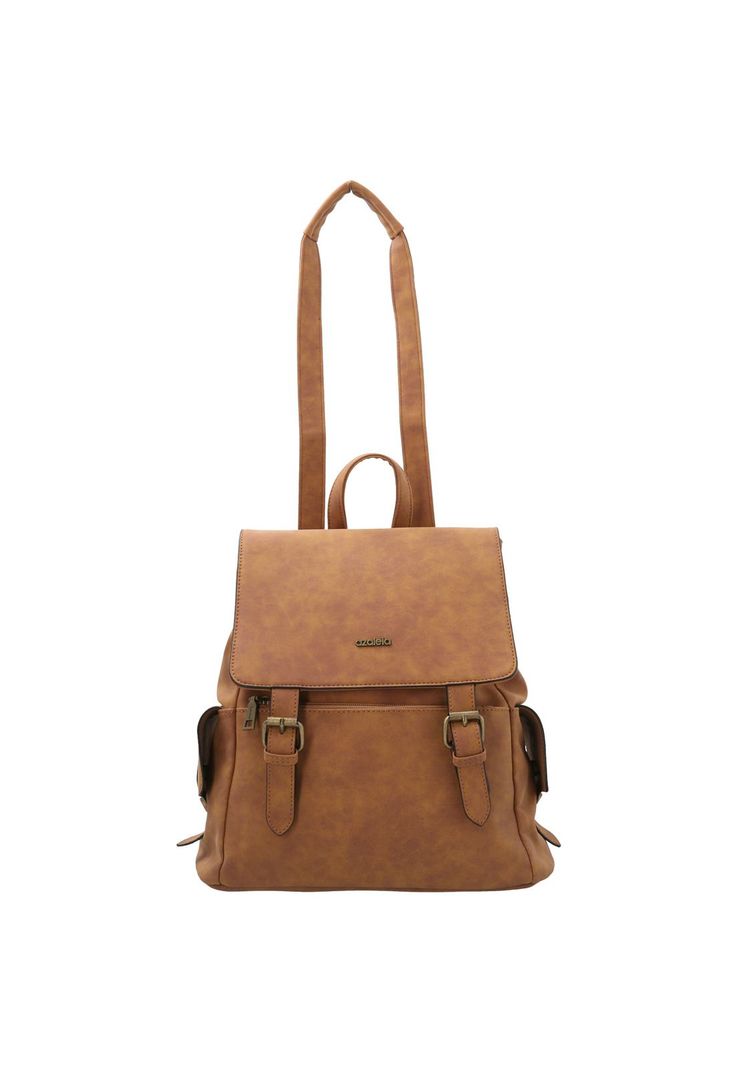 Cartera Rex Backbag Camel Mujer-4