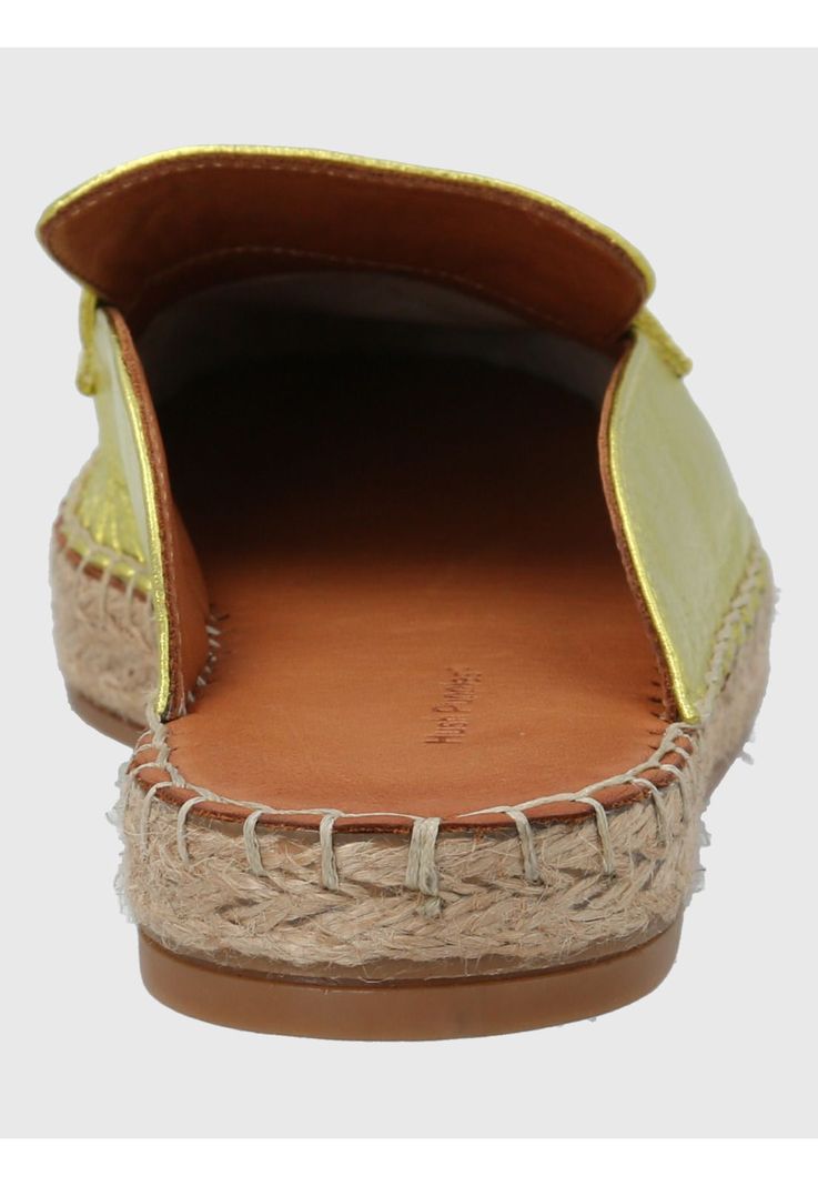 Sandalia Cuero Verde Limón  Mujer Aprica -5