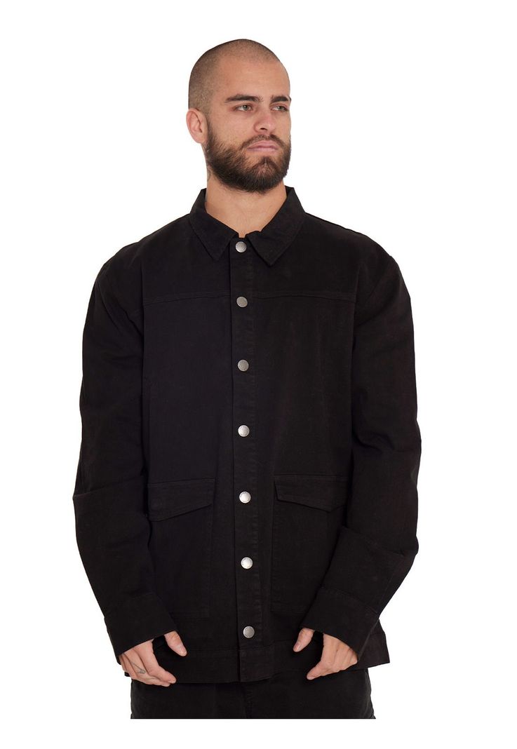 Camisa Manga Larga Hombre Naranja-0