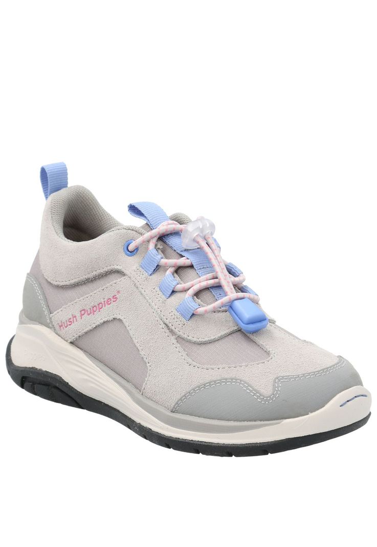 Zapatilla Cuero Niña Fastland Gris-0