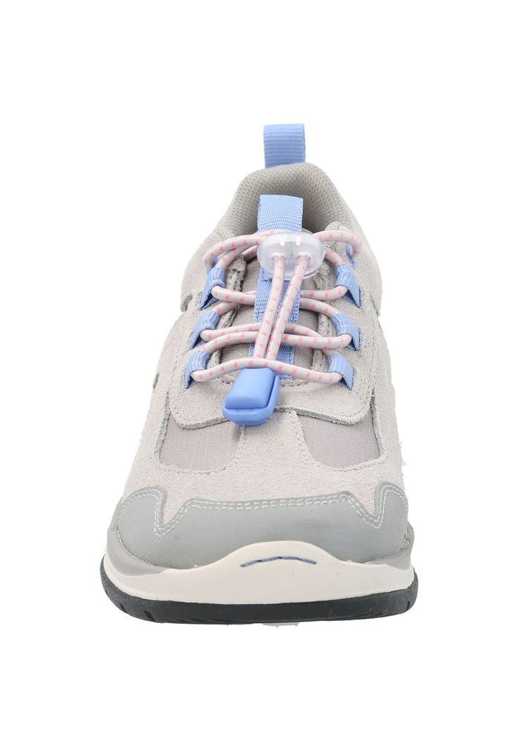 Zapatilla Cuero Niña Fastland Gris-3