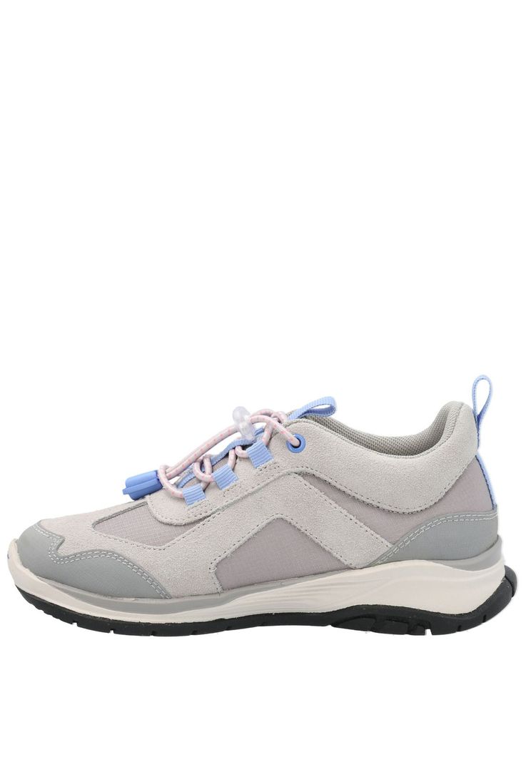 Zapatilla Cuero Niña Fastland Gris-5