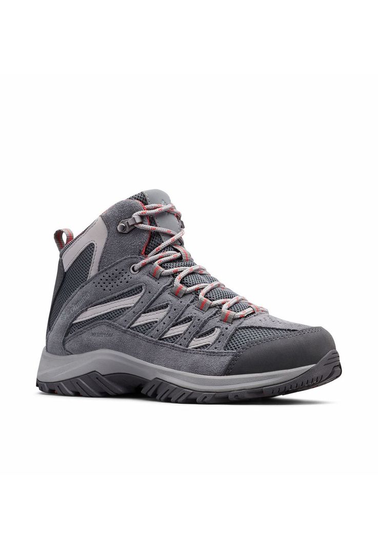 Bota Mujer Crestwood Mid Wtpf Gris-0