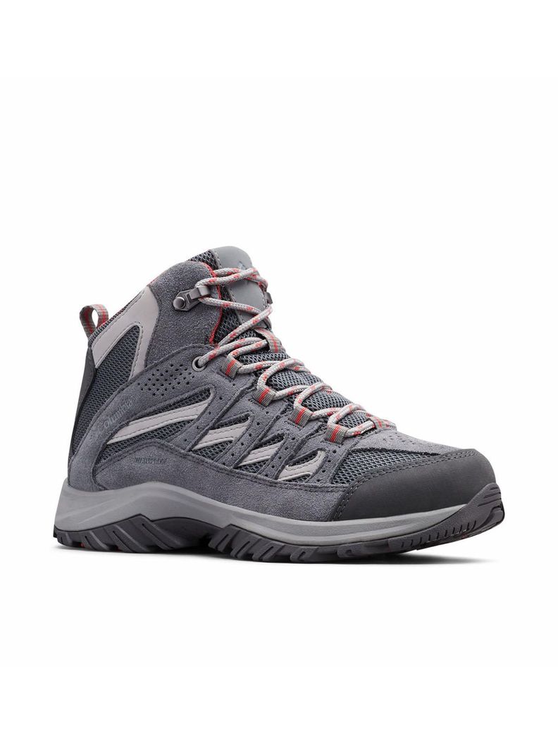 Bota Mujer Crestwood Mid Wtpf Gris