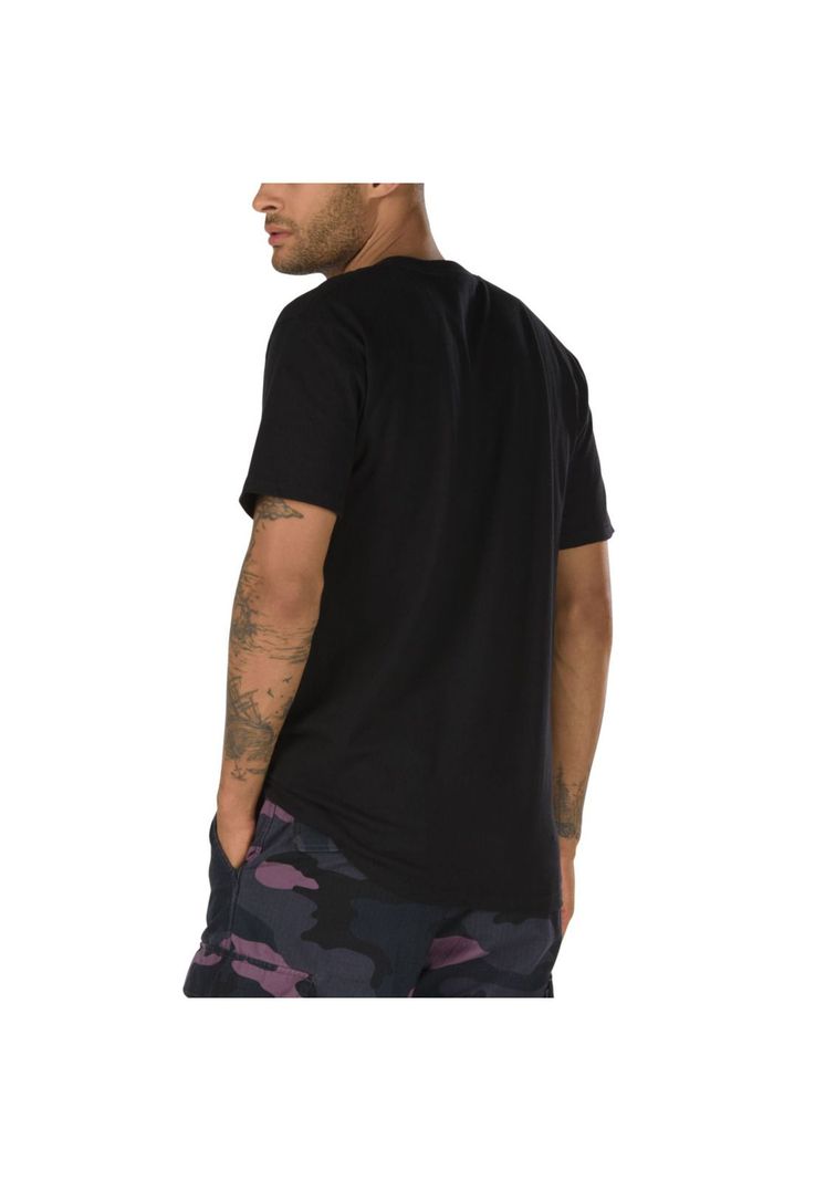 Polera M/C Hombre MN LEFT CHEST LOGO TEE Negra-1