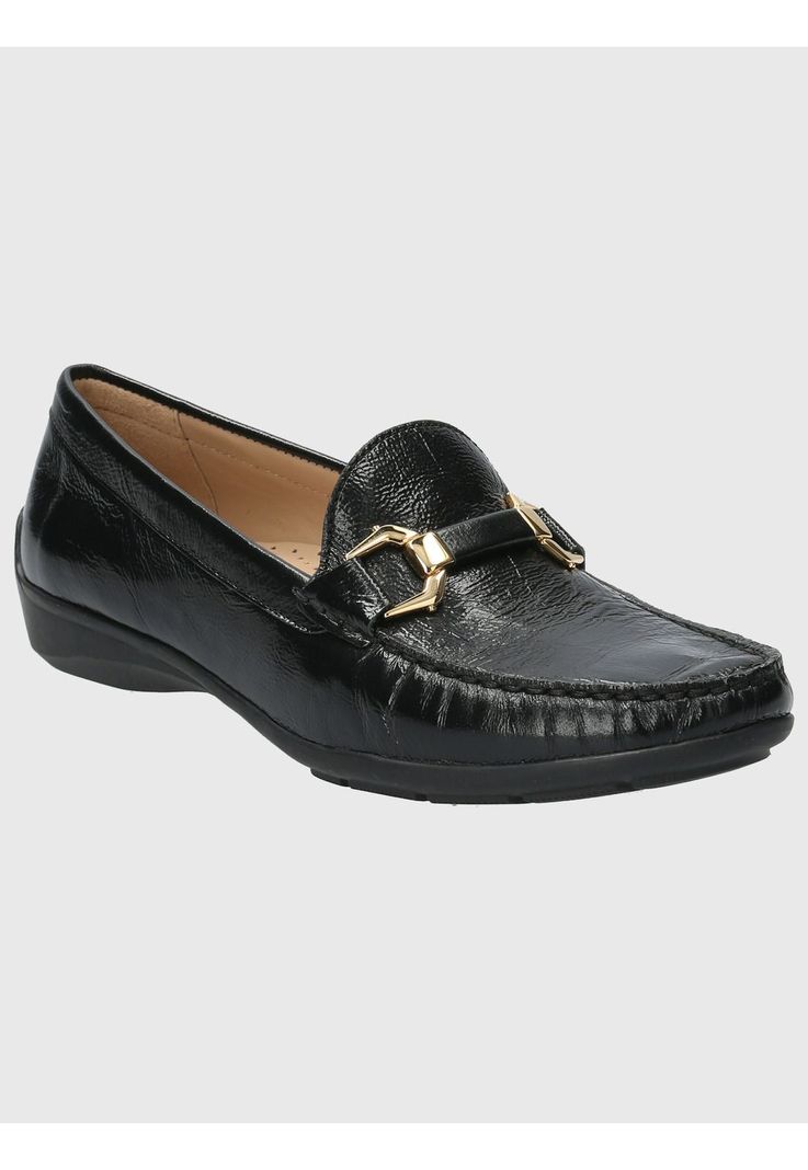 Mocasín Cuero Mujer Natalia Negro-0