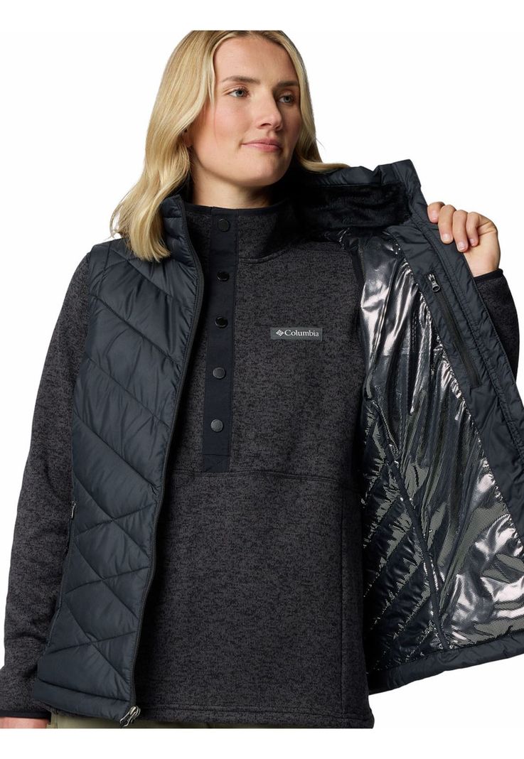 Parka Sin Mangas Mujer Heavenly Ii Vest Negro-4