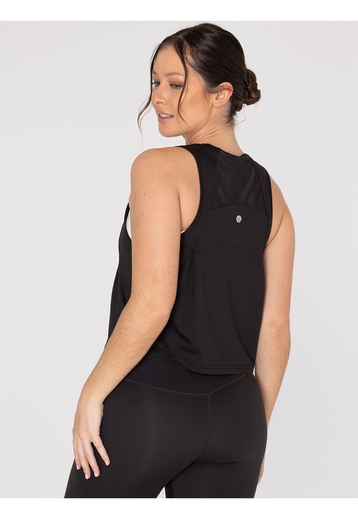 Polera deportiva Mujer Zia Negra-5