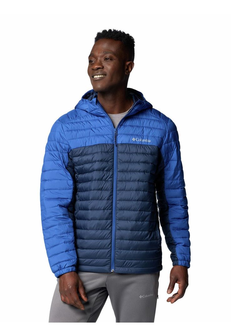Parka Hombre Silver Falls Ii Hooded Azul-1