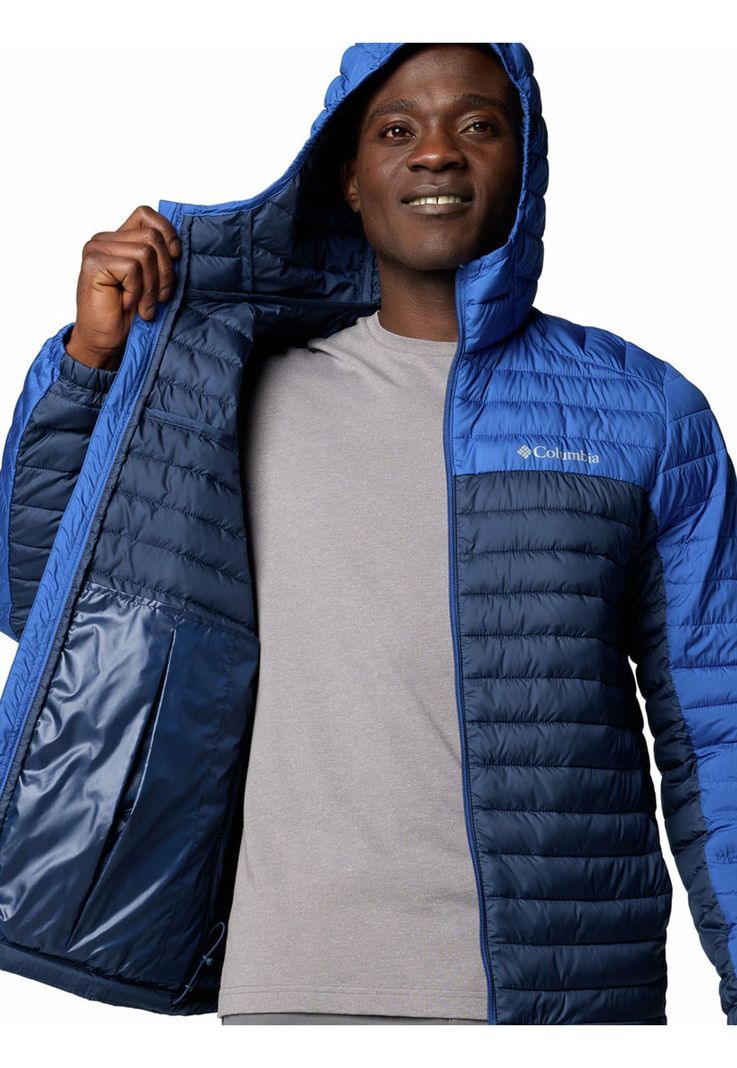 Parka Hombre Silver Falls Ii Hooded Azul-4