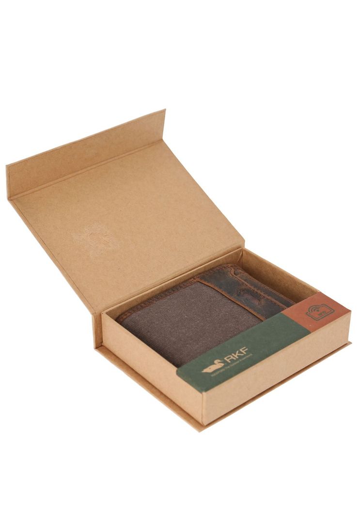 Billetera Cnv/Cuero Hombre Jasper Ventana Café-5