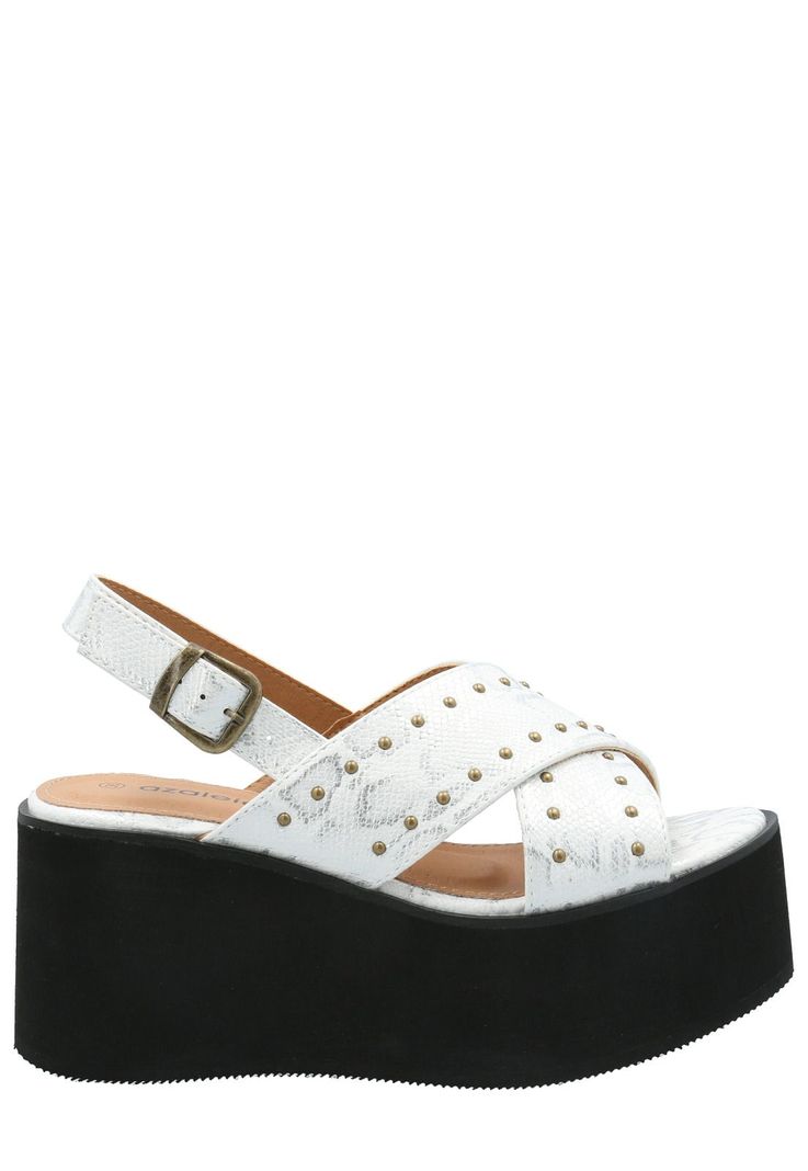 Sandalia Mujer Marcello Blanco -1