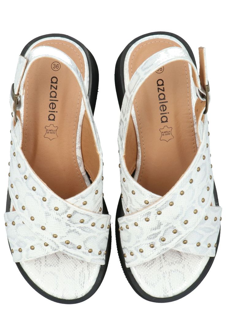 Sandalia Mujer Marcello Blanco -6