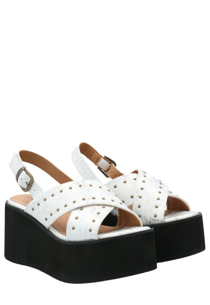 Sandalia Mujer Marcello Blanco -7
