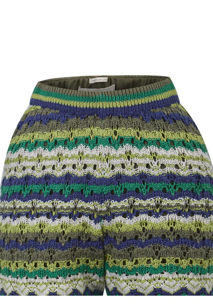 Short Algodón Orgánico Verde Robie Mujer -3