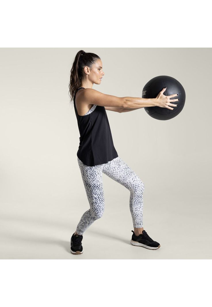 Polera deportiva Mujer Tank Cloe Negro-3