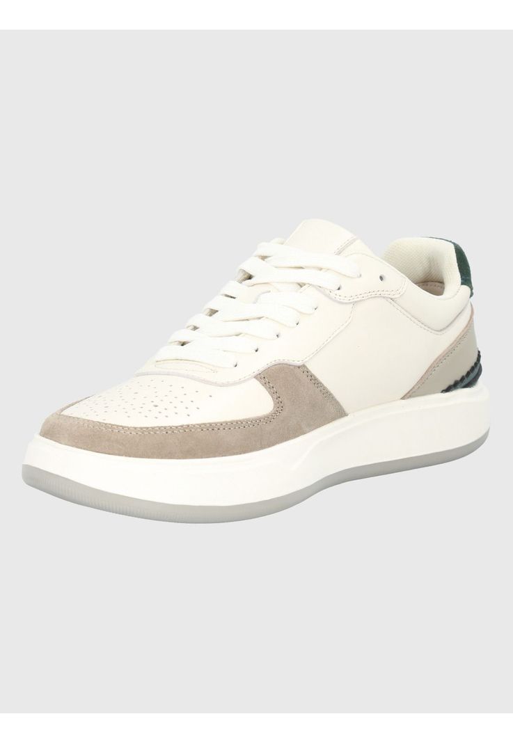 Zapatilla Cuero Blanco Hombre Mozze -3