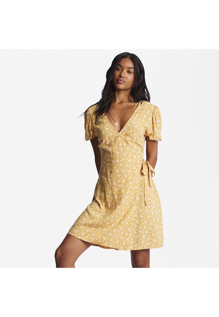 Vestido Mujer Hot Tropics Wvdr Amarillo-0