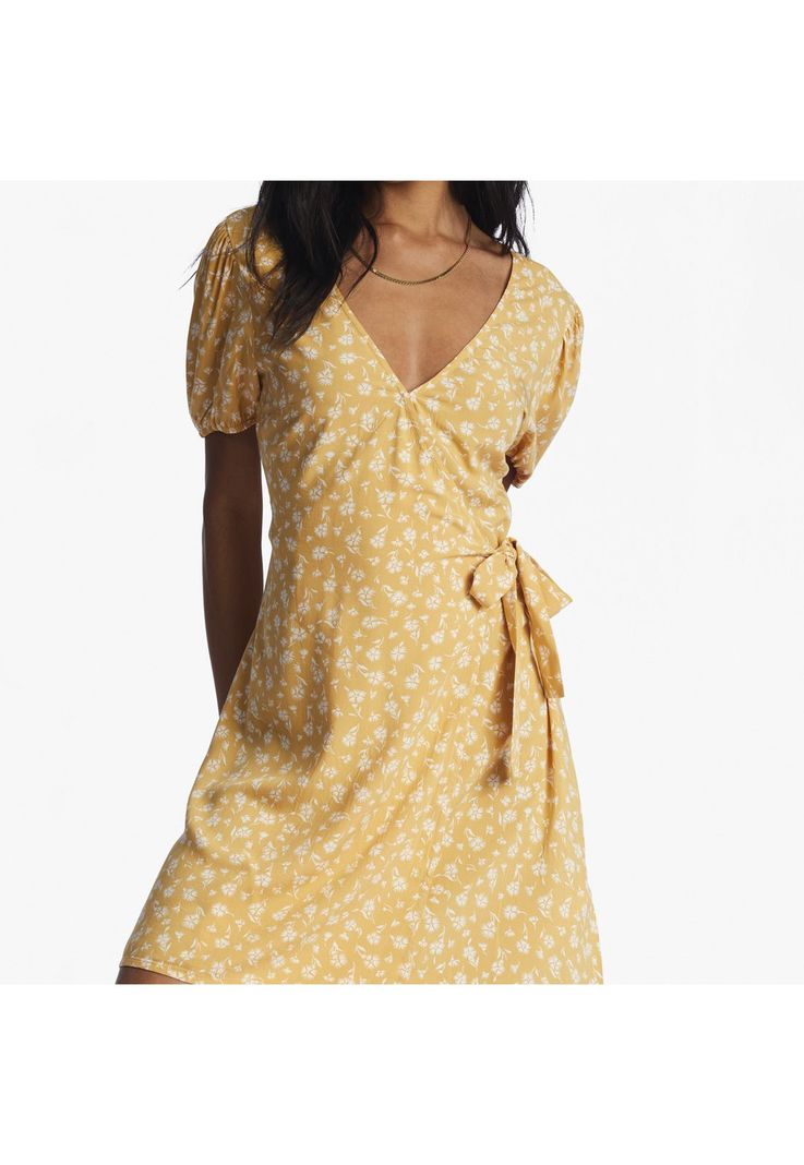 Vestido Mujer Hot Tropics Wvdr Amarillo-4