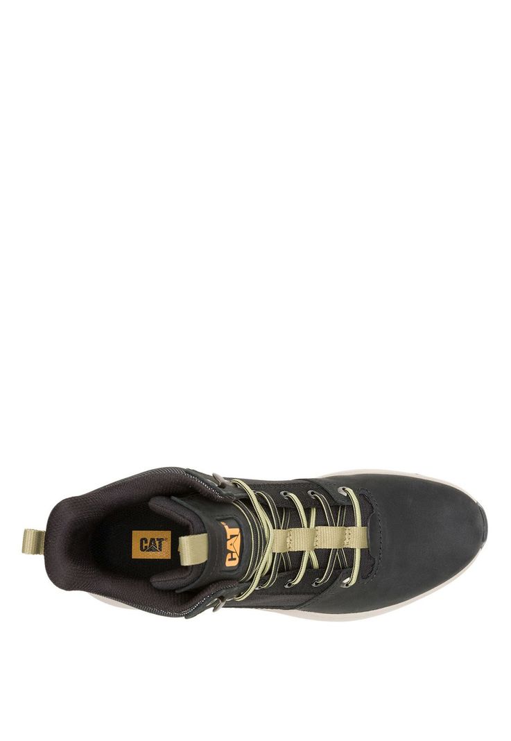 Zapatilla Cuero Hombre Colorado Sneaker Negro-6