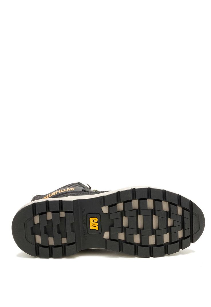 Zapatilla Cuero Hombre Colorado Sneaker Negro-7