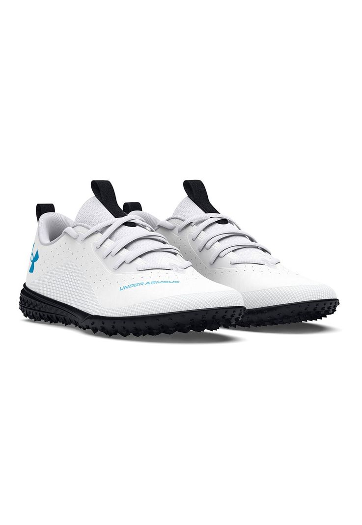 Zapato fútbol UA Shadow 2 Jr. niños Blanco-5