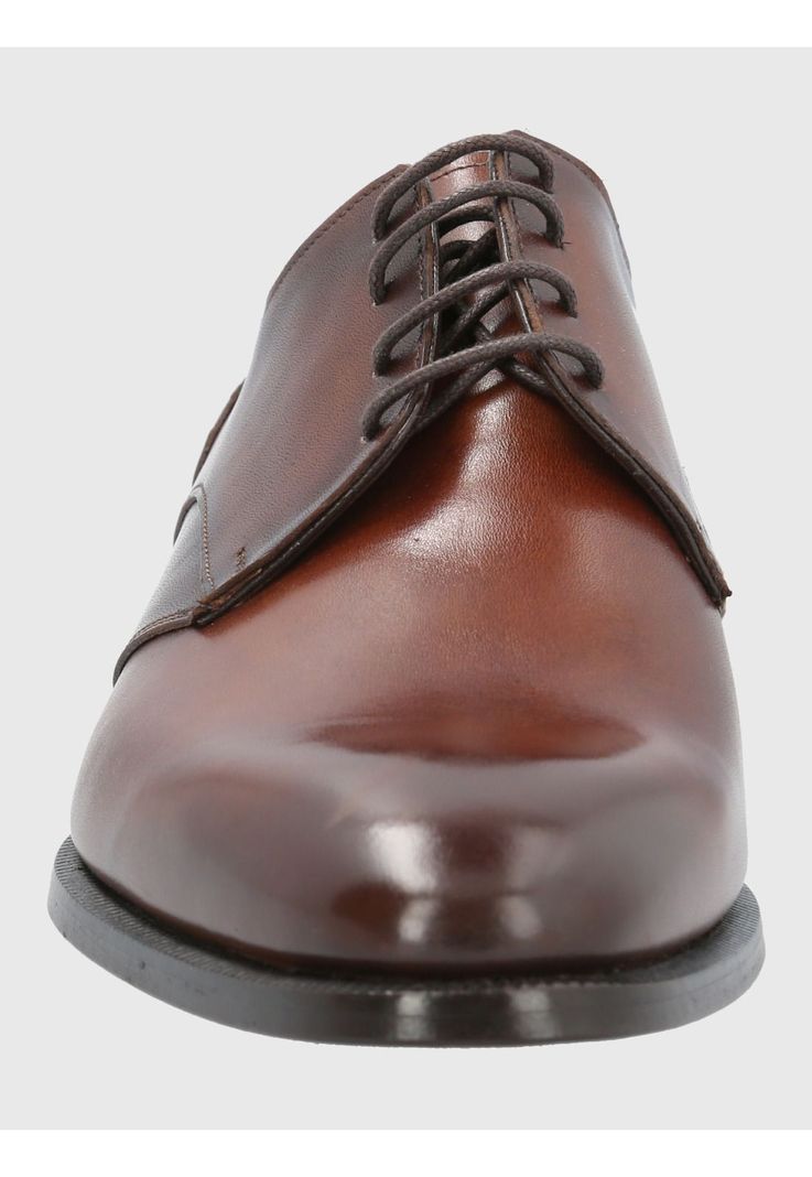 Zapato Cuero Café Hombre Messia -3