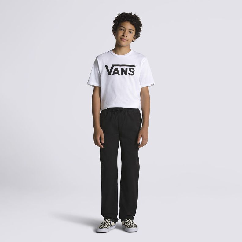 Pantalón Niño By Range Elastic Waist Pant Black